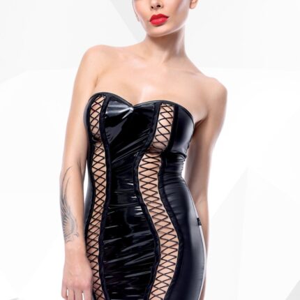 schwarzes Minikleid Astrid von Demoniq Hard Candy Collection