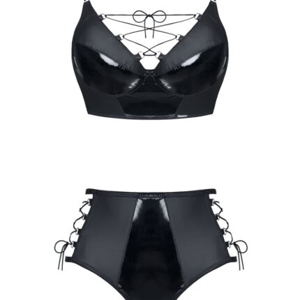 schwarzes Set Jessica - XXL
