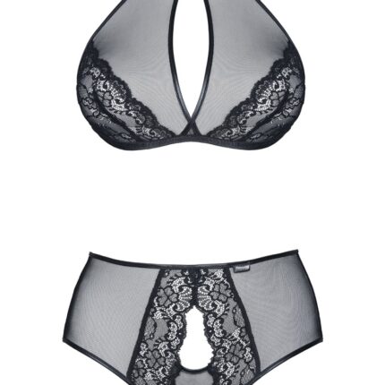schwarzes Set Yolande - XXL