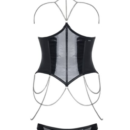 schwarzes Set Nikoletta - M