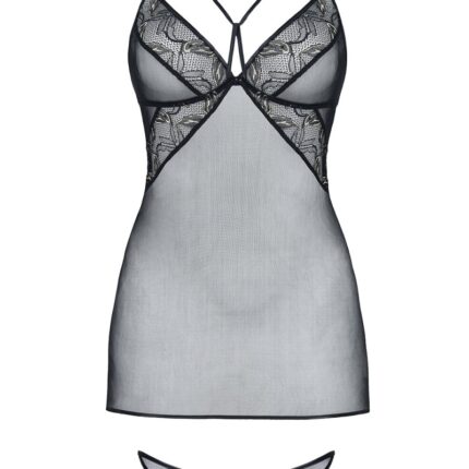 schwarzes Minikleid Lucette - L