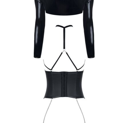 schwarzes Set DE443 - XXL von Demoniq