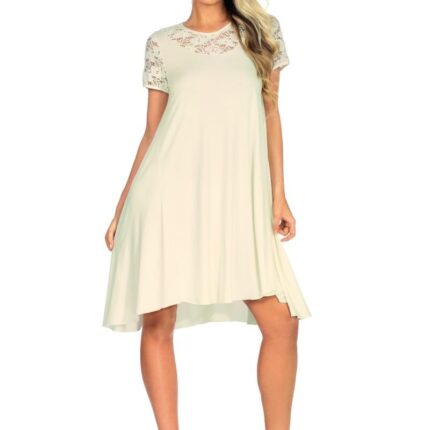 ecru Nachtkleid H182202 - 5XL