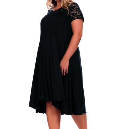 schwarzes Nachtkleid H182210 von Hamana
