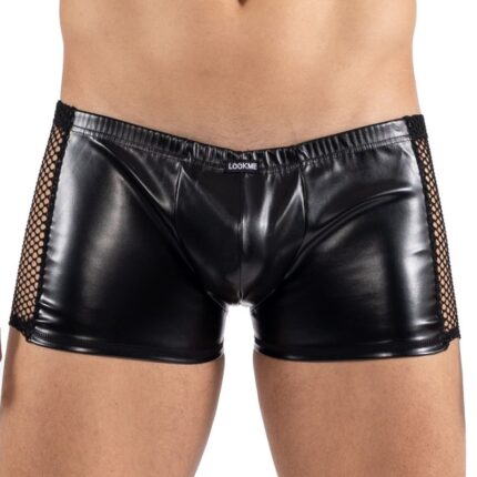 schwarzer Herren Boxer Short 2401-67 von Look Me