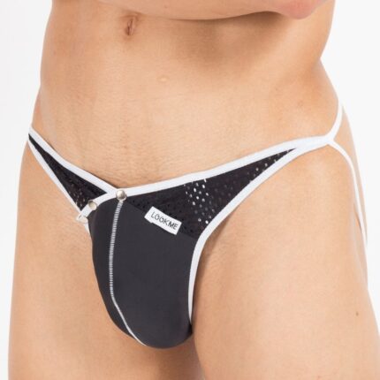 schwarz/weißer Jock Mixing 43-27 L von Look Me