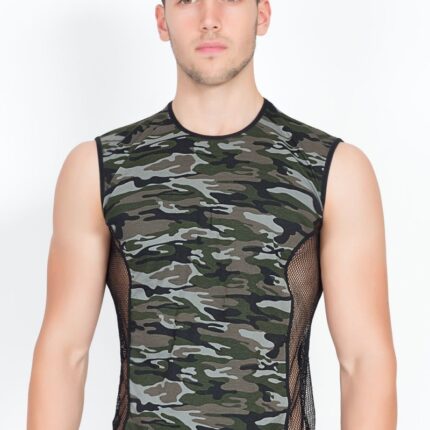 camouflage V-Shirt Military 58-77 S