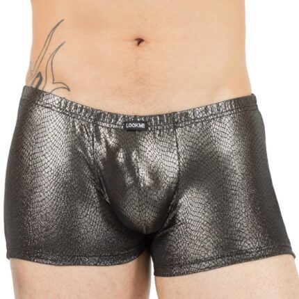 silberner Herren-Boxer Reptile 60-67 von Look Me