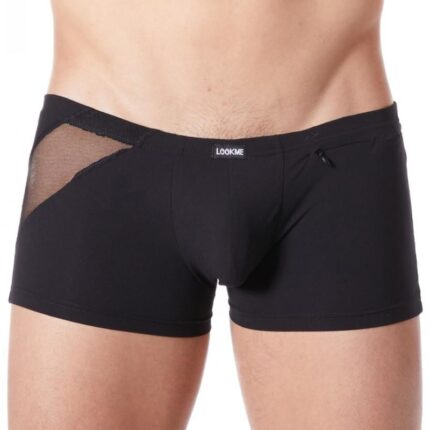schwarzer Herren Boxer Shorts 808-67 - S