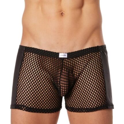schwarze Herren Boxer Short 911-67 von Look Me
