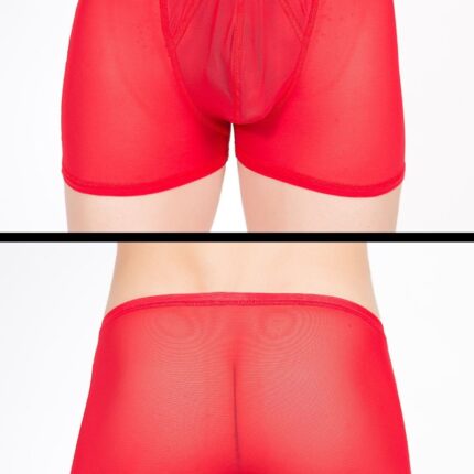 rote Boxer Short Malibu 2 92-67 von Look Me