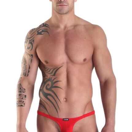 roter Männer Ministring 99-01 L von Look Me
