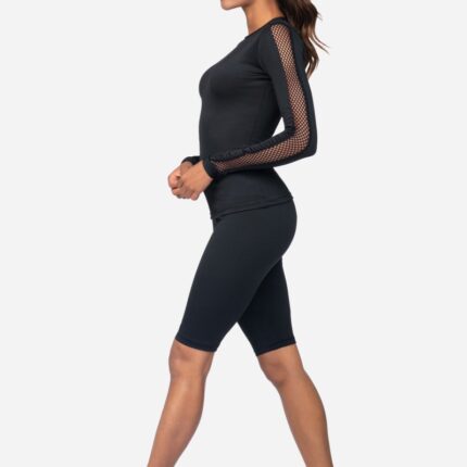kurze Sports Leggings - Fitness Hose L9043 - XL