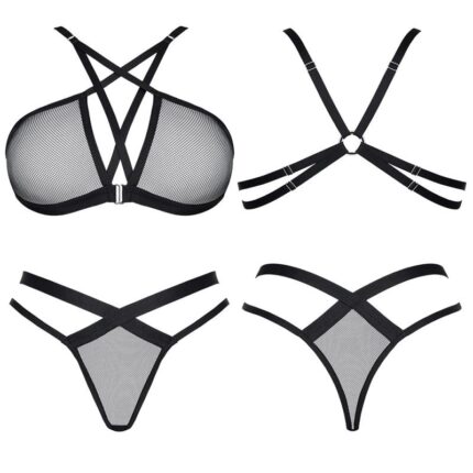 schwarzes Set LXAina001 - L