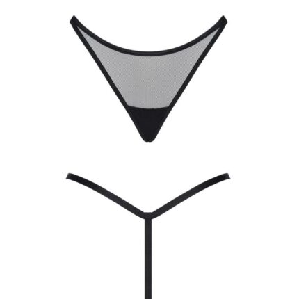 schwarzer String Tanga LXChelo001 - XXL
