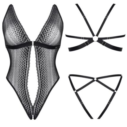 schwarzer Body LXIsbel001 - XL