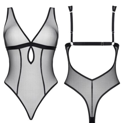 schwarzer Body LXMireia001 - XL