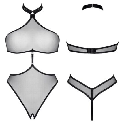 schwarzer Body LXNieve001 - S