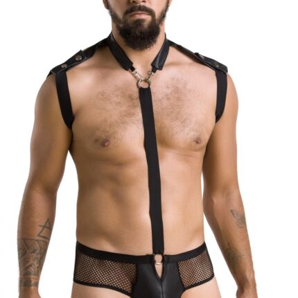 schwarzes Harness Set 038 von Passion