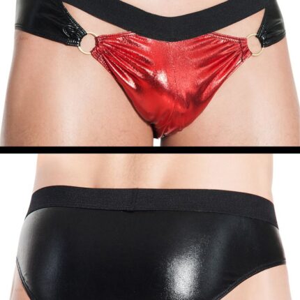 rot/schwarzer Slip Bruno von MeSeduce