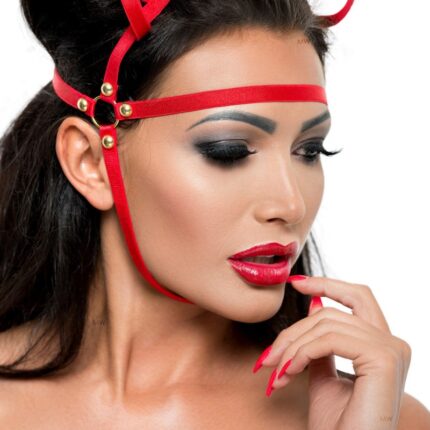 rote Kopfmaske MK 05 von MeSeduce
