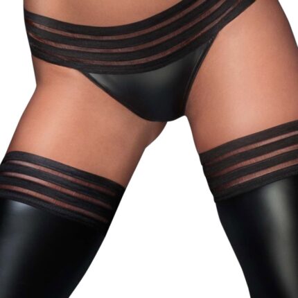 schwarzer Panty F161 - M