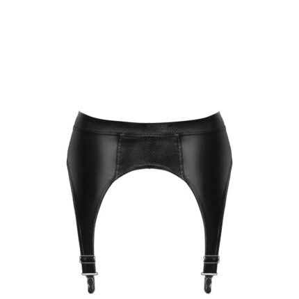 F277 Snake Wetlook Strapsgürtel - 3XL