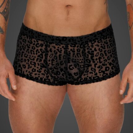 Leopard Flock Shorts H072 - 3XL