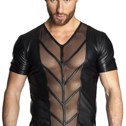 schwarzes Shirt H029 XL von Noir Handmade