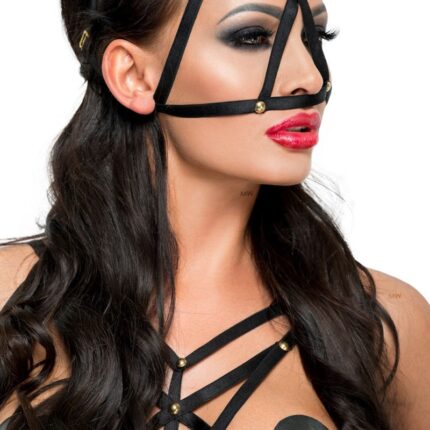 schwarze Kopfmaske MK 09 von MeSeduce