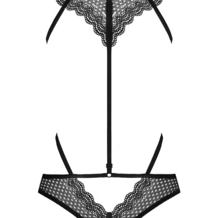 857-TED-1 ouvert Body schwarz - L/XL