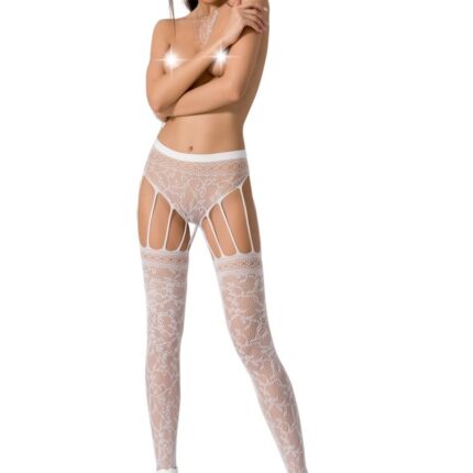 Strumpfhose S003 weiß von Passion Erotic Line