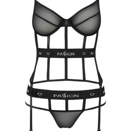 schwarzes Corset PA595627 - 2XL/3XL