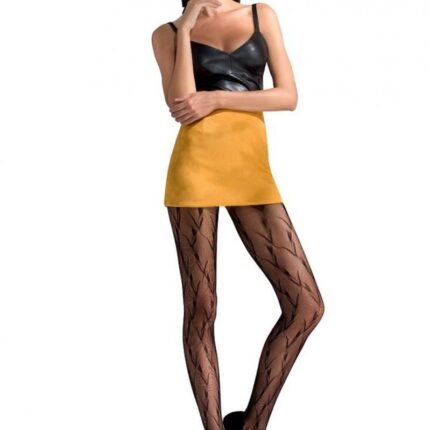 Netz-Strumpfhose TI046 schwarz - 1/2