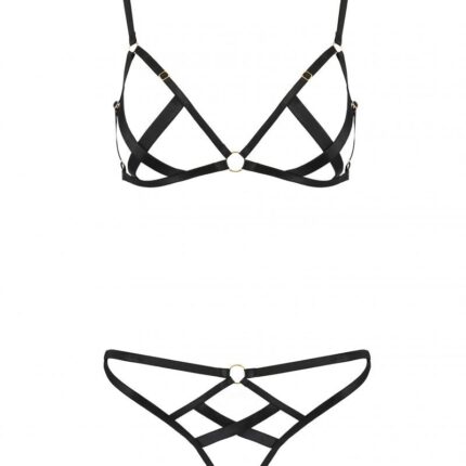 schwarzes Set PA595885 von Passion Devil Collection