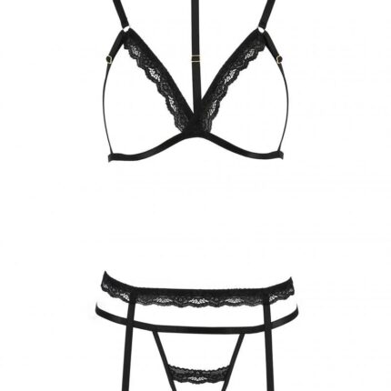 schwarzes Set PA595888 - L/XL