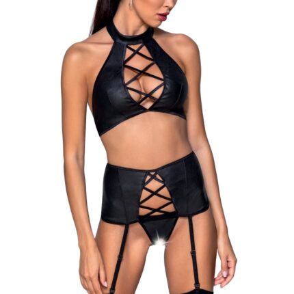 schwarzes ouvert Set PA596252 von Passion