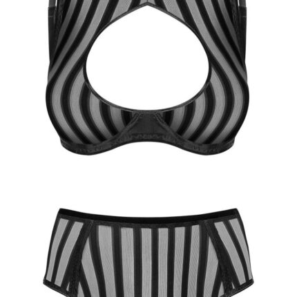 121418 Set aus High Neck Bügel-BH und Panty - L (BH 75C/80B & Panty 40)