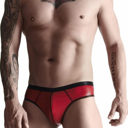 Slip BRI014 rot von Regnes Fetish Planet