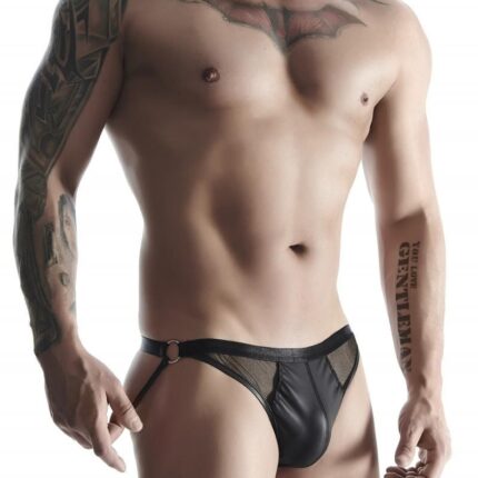 Jock Slip BRI029 schwarz von Regnes Fetish Planet