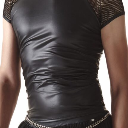 T-Shirt CRD007 schwarz von Regnes Fetish Planet Crossdresser Fetish Line