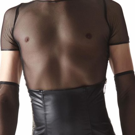 T-Shirt CRD008 schwarz von Regnes Fetish Planet Crossdresser Fetish Line