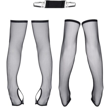 Armstulpen CRD011 schwarz Crossdresser - S/M