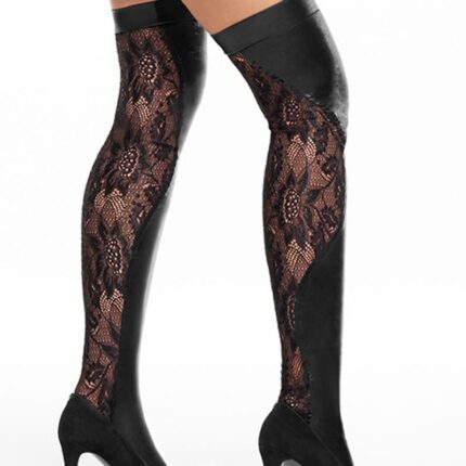 schwarze Strümpfe S592 - S/M