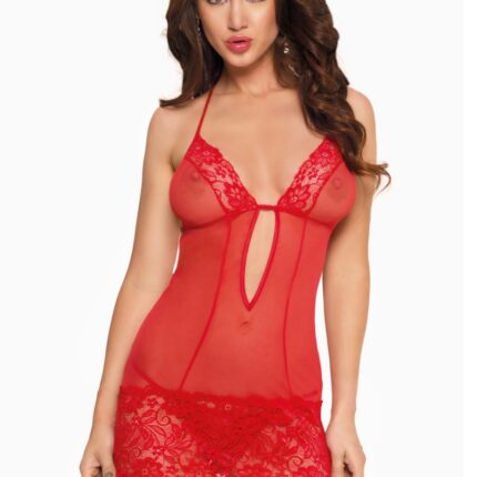 rotes Chemise 1821 - S/M