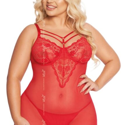 rotes Chemise 1890 - 2XL