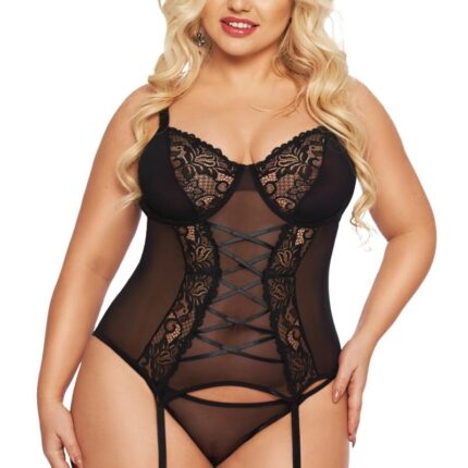 schwarzes Strapshemd 1894 - 2XL