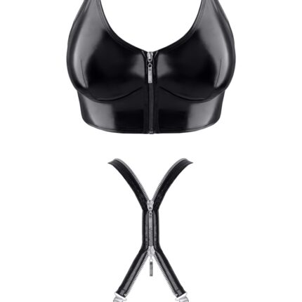 schwarzes Damen-Top TDEike001 - XL
