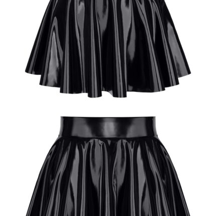 schwarzer Damen-Rock TDMaren001 - 2XL