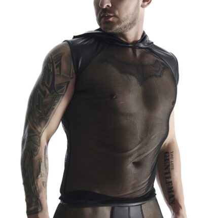 Herren Kapuzenshirt TSH018 schwarz - M